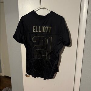 Nike Black Jersey with Green Detail